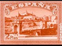 Spain 1937 National uprising 2 Ptas Orange Edifil 838